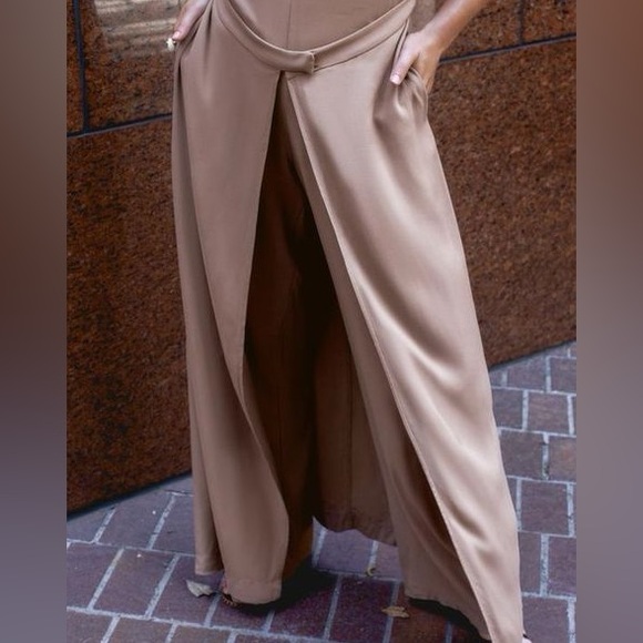 Zara Combined Wrap Jumpsuit - Picture 5 of 11